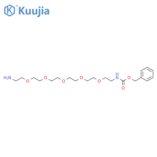 CbzNH-PEG5-CH2CH2NH2 structure