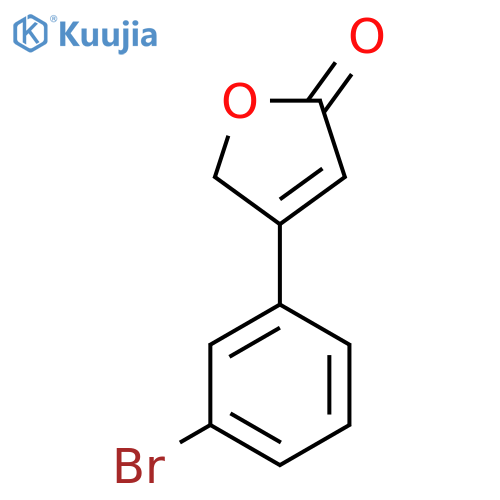 4-(3-bromophenyl)-2,5-dihydrofuran-2-one structure