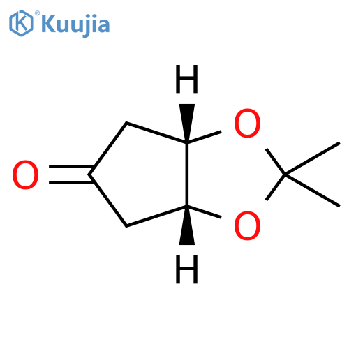 rac-(3aR,6aS)-2,2-dimethyl-hexahydrocyclopentad1,3dioxol-5-one, cis structure
