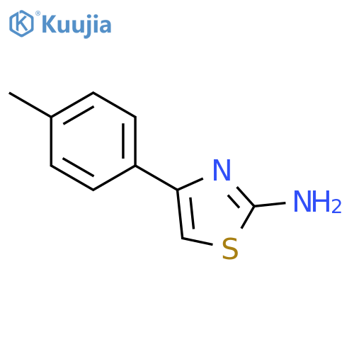 4-(4-Methylphenyl)-1,3-thiazol-2-amine structure