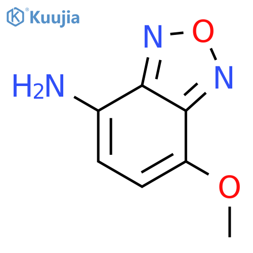 7-methoxy-2,1,3-benzoxadiazol-4-amine structure