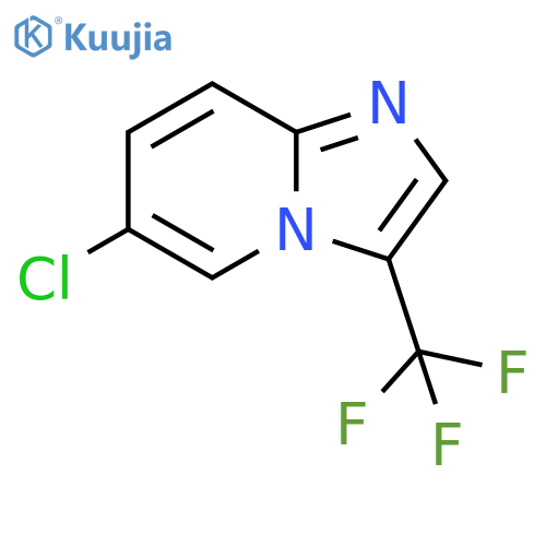 6-Chloro-3-(trifluoromethyl)imidazo[1,2-a]pyridine structure
