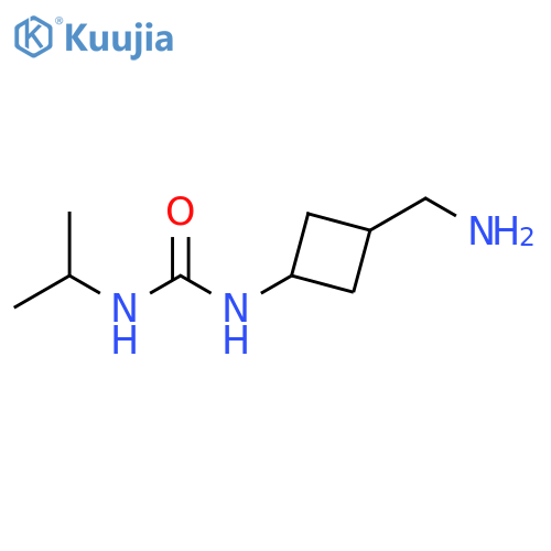 Urea, N-[3-(aminomethyl)cyclobutyl]-N'-(1-methylethyl)- structure