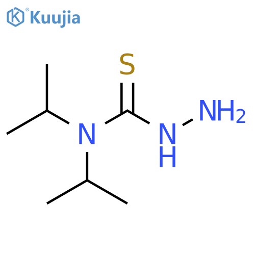 Hydrazinecarbothioamide, N,N-bis(1-methylethyl)- structure