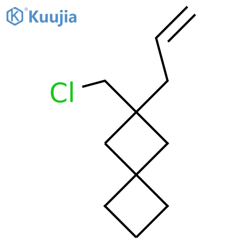 2-(Chloromethyl)-2-(prop-2-en-1-yl)spiro[3.3]heptane structure