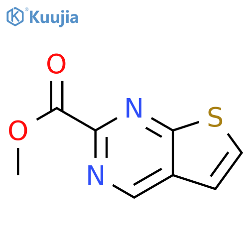 methyl thieno[2,3-d]pyrimidine-2-carboxylate structure