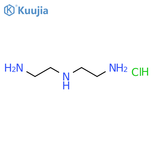 N-(2-aminoethyl)ethane-1,2-diamine hydrochloride (1:1) structure