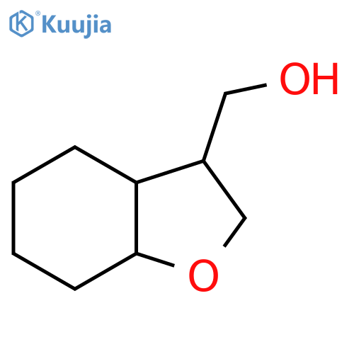 (Octahydro-1-benzofuran-3-yl)methanol structure