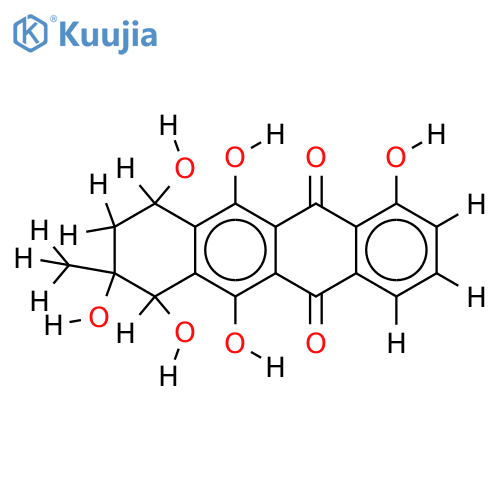 alpha1-Rhodomycinone structure