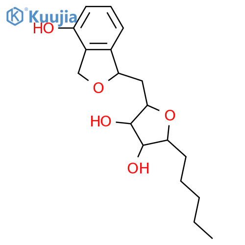 1-Decyl-1,3-dihydro-4-isobenzofuranol; 3'ξ,4'ξ-Dihydroxy, 2'ξ,5'ξ-epoxy structure