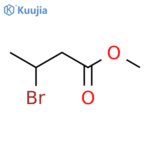 Methyl 3-bromobutanoate structure