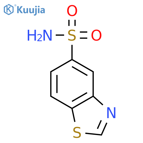 1,3-benzothiazole-5-sulfonamide structure