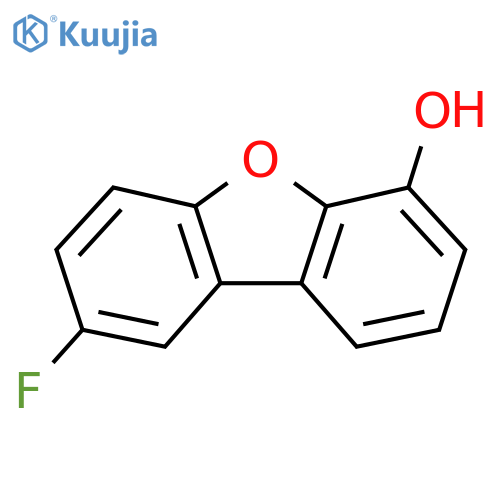 8-Fluorodibenzo[b,d]furan-4-ol structure