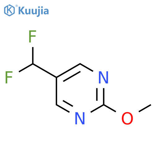 5-(Difluoromethyl)-2-methoxy-pyrimidine structure