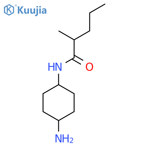 N-(4-aminocyclohexyl)-2-methylpentanamide structure