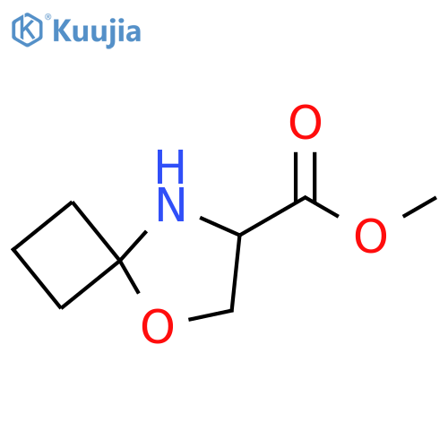 5-Oxa-8-azaspiro[3.4]octane-7-carboxylic acid, methyl ester structure