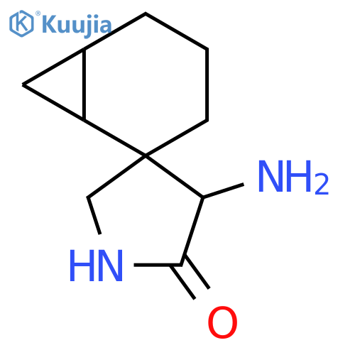 4'-Aminospiro[bicyclo[4.1.0]heptane-2,3'-pyrrolidine]-5'-one structure