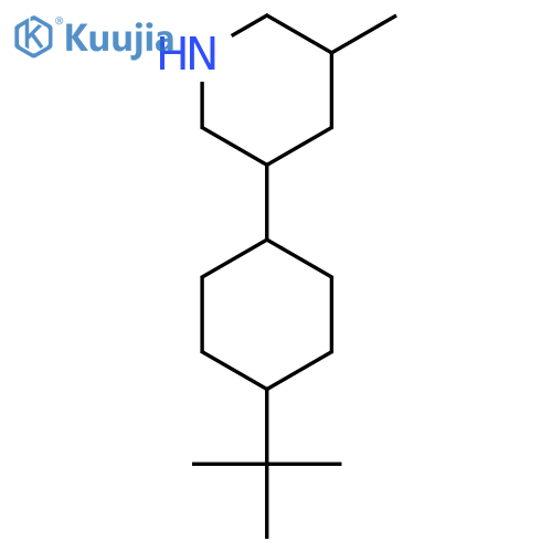3-(4-Tert-butylcyclohexyl)-5-methylpiperidine structure