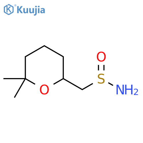 (6,6-Dimethyloxan-2-yl)methanesulfinamide structure