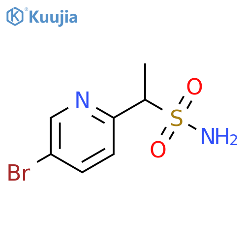 2-Pyridinemethanesulfonamide, 5-bromo-α-methyl- structure