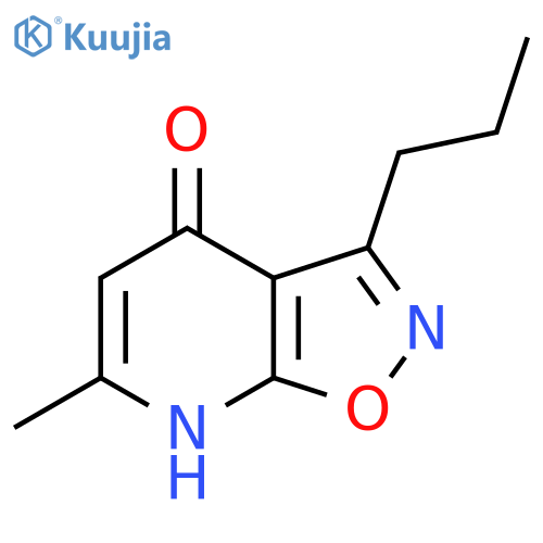 6-Methyl-3-propyl-[1,2]oxazolo[5,4-b]pyridin-4-ol structure
