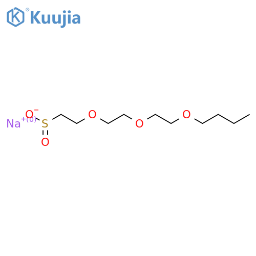 Sodium 2-[2-(2-butoxyethoxy)ethoxy]ethane-1-sulfinate structure