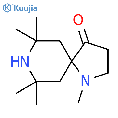 1,7,7,9,9-Pentamethyl-1,8-diazaspiro[4.5]decan-4-one structure