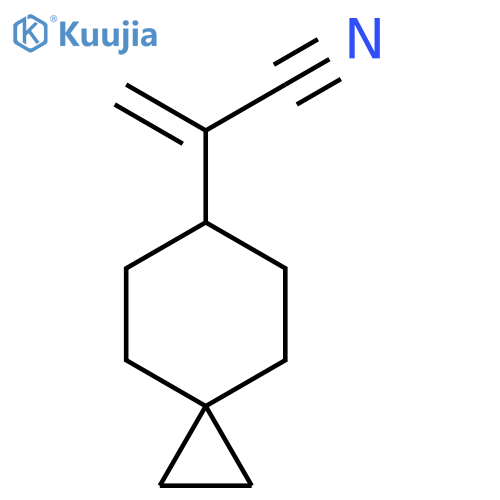 2-{spiro2.5octan-6-yl}prop-2-enenitrile structure