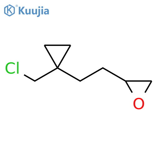 Oxirane, 2-[2-[1-(chloromethyl)cyclopropyl]ethyl]- structure