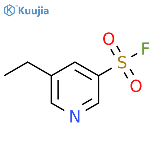 5-ethylpyridine-3-sulfonyl fluoride structure