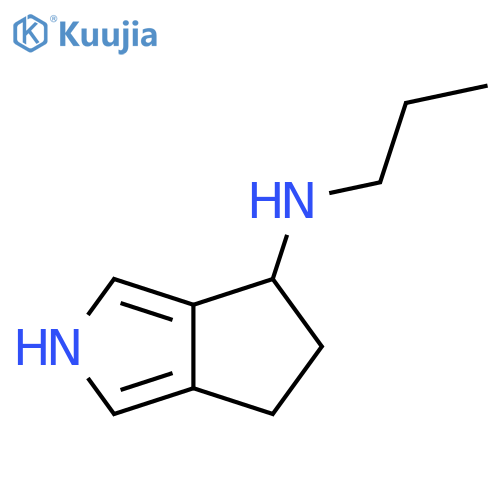 Cyclopenta[c]pyrrol-4-amine, 2,4,5,6-tetrahydro-N-propyl- structure