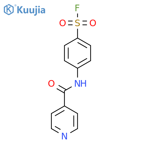 4-(Pyridine-4-amido)benzene-1-sulfonyl fluoride structure