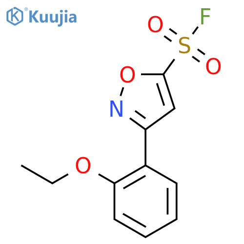 3-(2-Ethoxyphenyl)-1,2-oxazole-5-sulfonyl fluoride structure