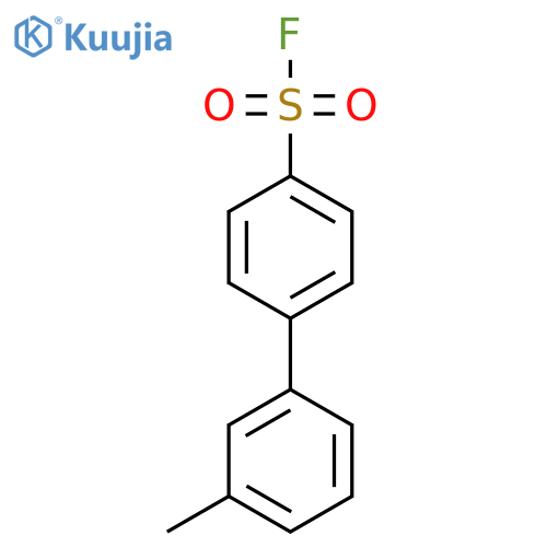 4-(3-Methylphenyl)benzene-1-sulfonyl fluoride structure