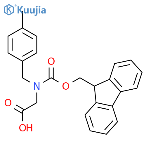 N-Fmoc-4-methylbenzyl-glycine structure