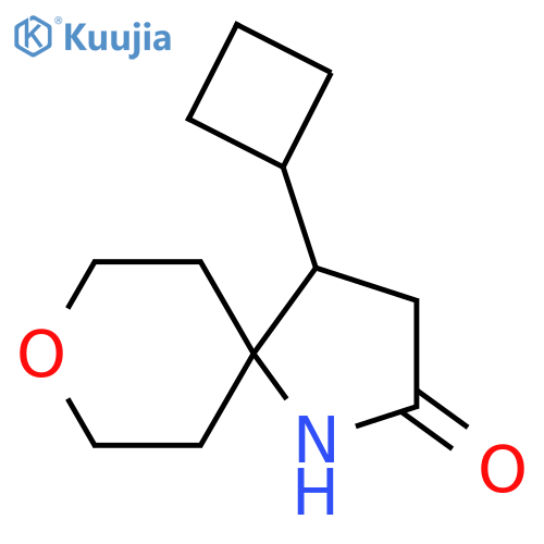 4-Cyclobutyl-8-oxa-1-azaspiro[4.5]decan-2-one structure
