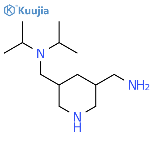 3,5-Piperidinedimethanamine, N3,N3-bis(1-methylethyl)- structure