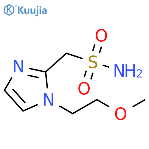 1H-Imidazole-2-methanesulfonamide, 1-(2-methoxyethyl)- structure