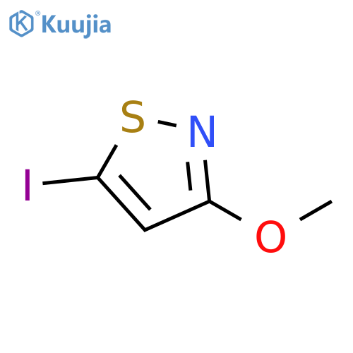 Isothiazole, 5-iodo-3-methoxy- structure