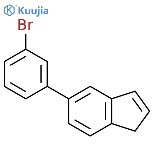 5-(3-bromophenyl)-1H-indene structure