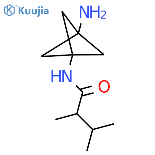 N-{3-aminobicyclo1.1.1pentan-1-yl}-2,3-dimethylbutanamide structure