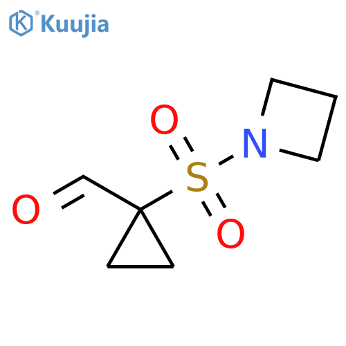 Cyclopropanecarboxaldehyde, 1-(1-azetidinylsulfonyl)- structure