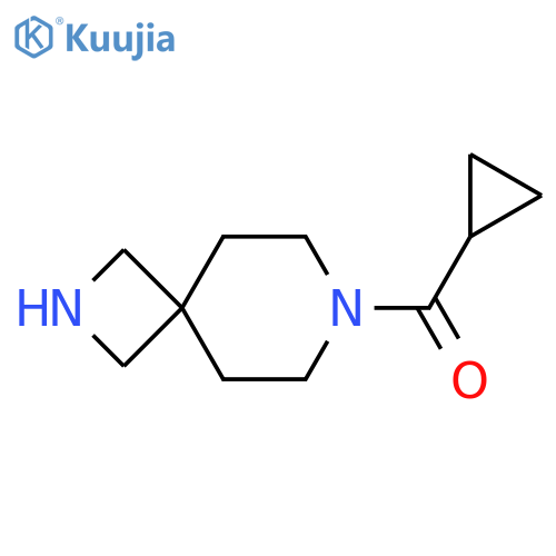 cyclopropyl(2,7-diazaspiro[3.5]nonan-7-yl)methanone structure