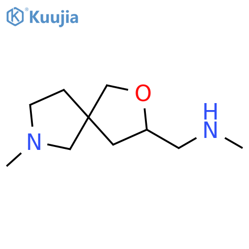 2-Oxa-7-azaspiro[4.4]nonane-3-methanamine, N,N-dimethyl- structure