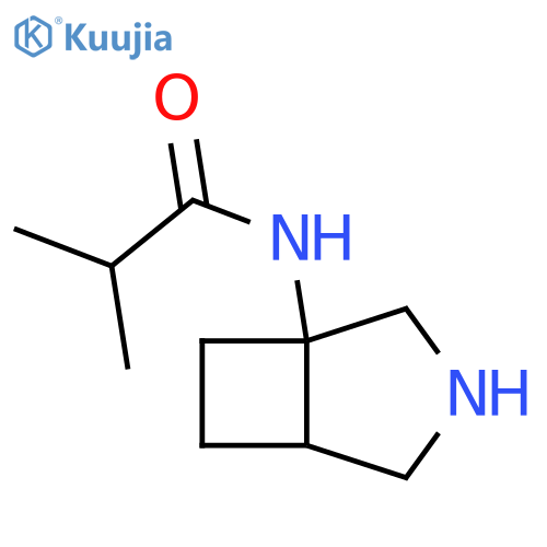 Propanamide, N-3-azabicyclo[3.2.0]hept-1-yl-2-methyl- structure