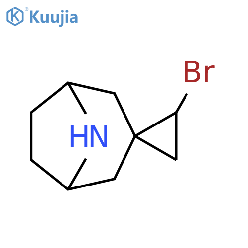 3'-bromo-8-azaspirobicyclo3.2.1octane-3,1'-cyclopropane structure