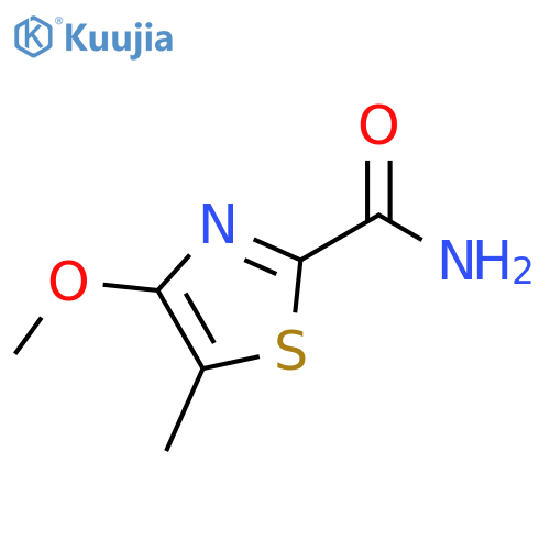 2-Thiazolecarboxamide, 4-methoxy-5-methyl- structure