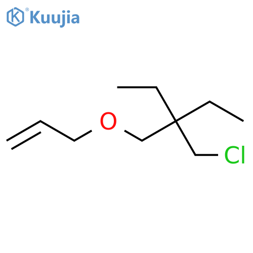 Pentane, 3-(chloromethyl)-3-[(2-propen-1-yloxy)methyl]- structure