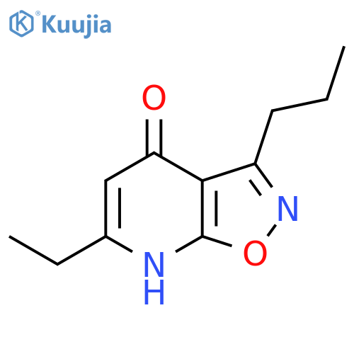 6-Ethyl-3-propyl-[1,2]oxazolo[5,4-b]pyridin-4-ol structure