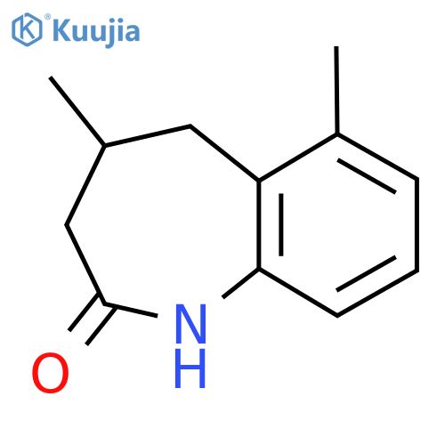 4,6-dimethyl-2,3,4,5-tetrahydro-1H-1-benzazepin-2-one structure
